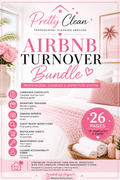 Pretty Clean Airbnb Turnover Bundle & Checklist